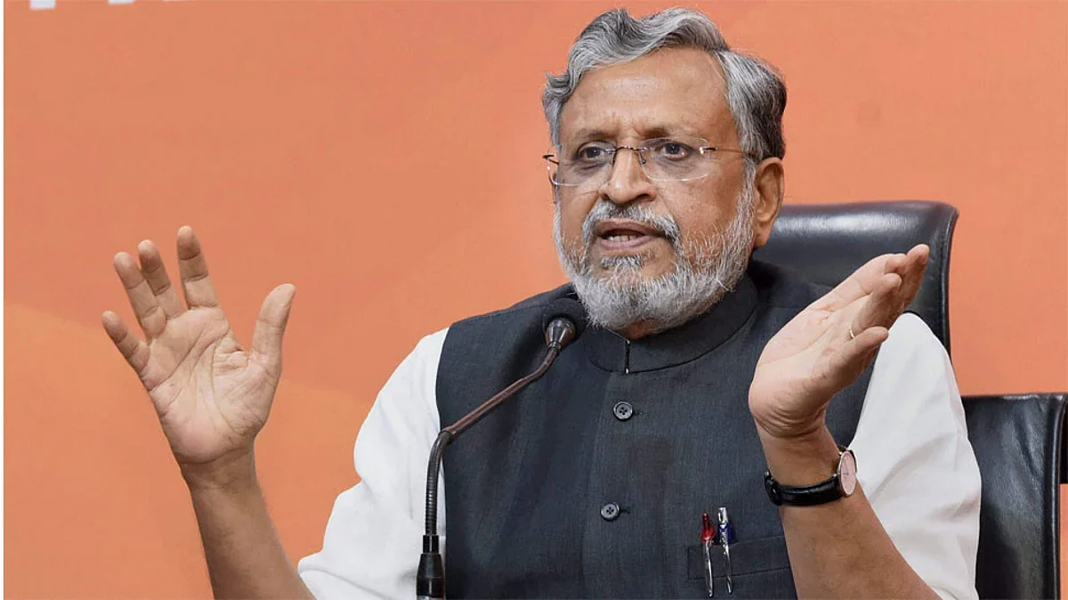 भाजपा नेता सुशील कुमार मोदी का बयान, बोले 'बिहार में किसी और दल का भविष्य नहीं है'