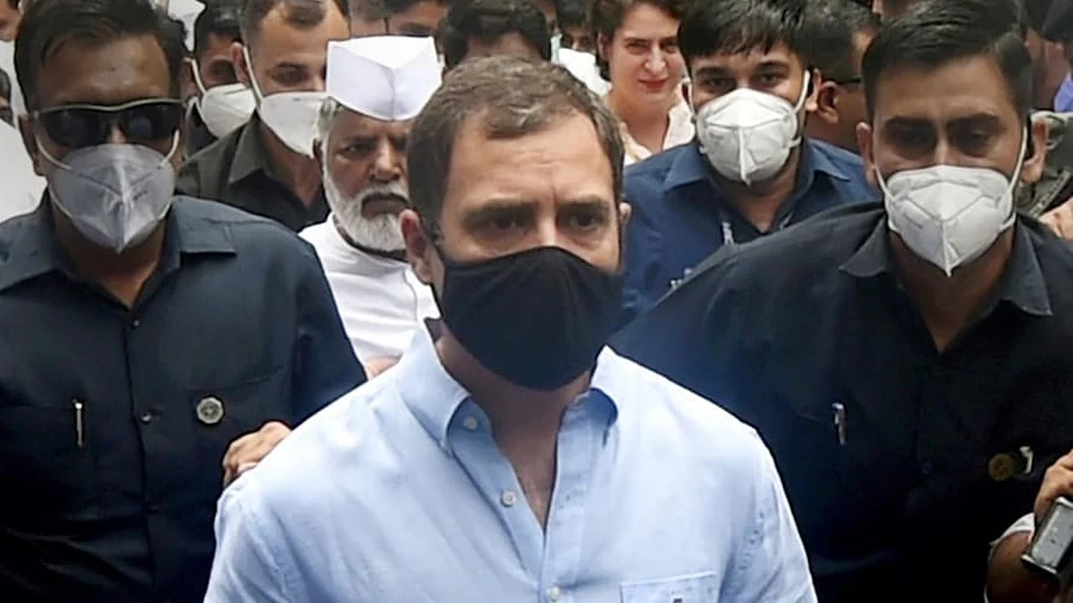 National Herald Case: पूछताछ के लिए ED दफ्तर पहुंचे राहुल गांधी, प्रियंका गांधी भी साथ