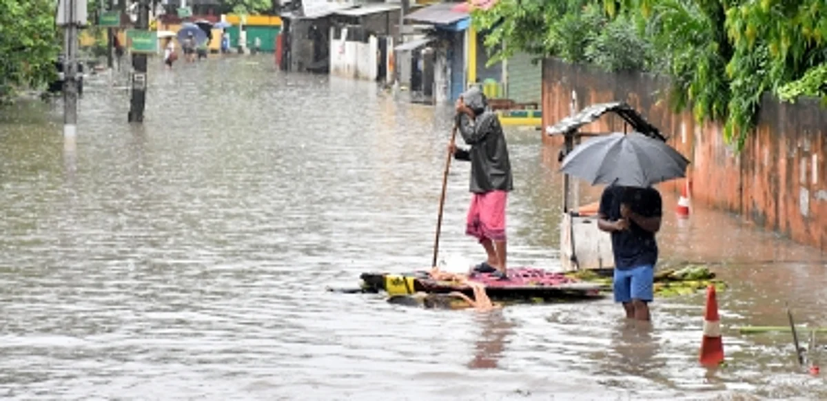 Rain Storm in Assam: असम में बारिश का कहर जारी, कई स्थानों पर भूस्खलन की स्थिति
