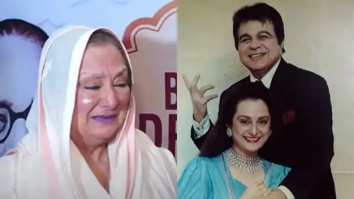 दिलीप कुमार को याद कर स्टेज पर रो पड़ीं सायरा बानो, की भारत रत्न देने की मांग, देखें वीडियो