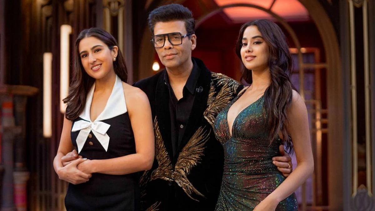 Koffee With Karan: 'कॉफी विद करण' पर लगा स्क्रिप्ट चुराने का आरोप, सारा-जाह्नवी वाले एपिसोड से जुड़ा है मामला