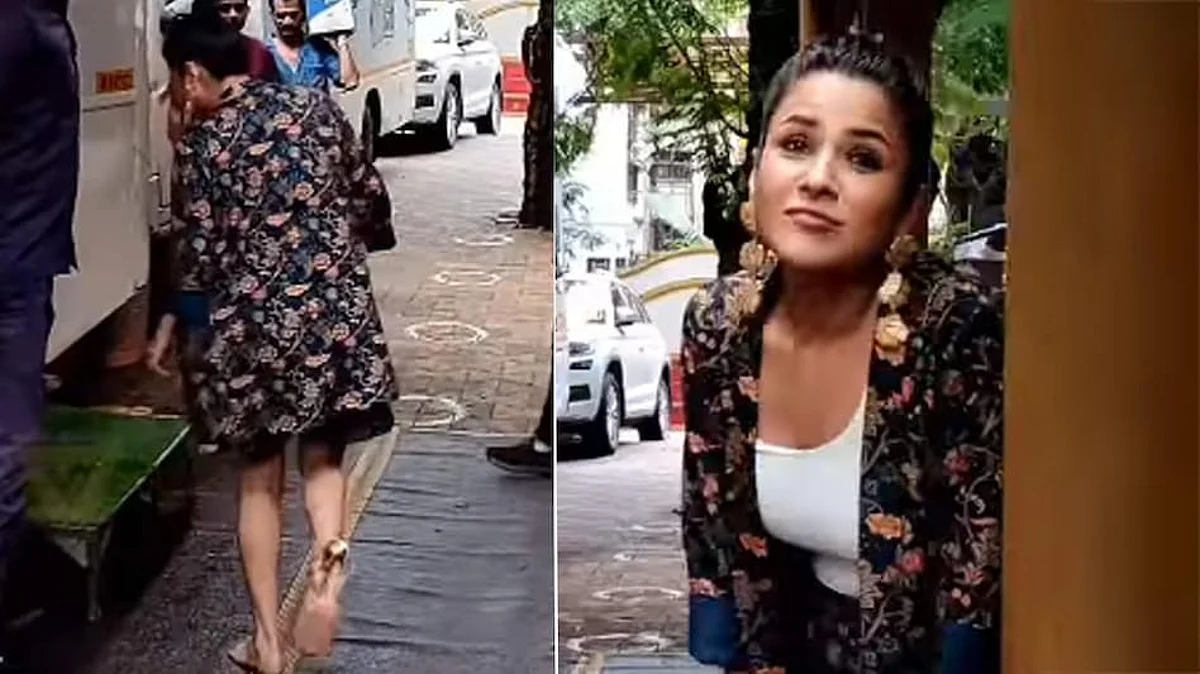 Shehnaaz Gill के पैर में लगी चोट, सड़क पर हील्स उतार नंगे पैर ही चलने लगी एक्ट्रेस, देखें Video