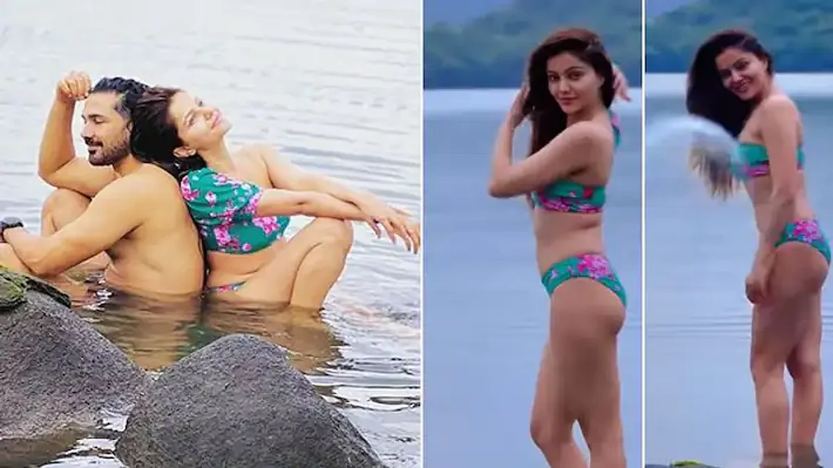 Beach पर पति के साथ रोमांस करते दिखीं रुबीना दिलैक, रोमांटिक फोटोज और विडियो देख फैंस ने लुटाया प्यार