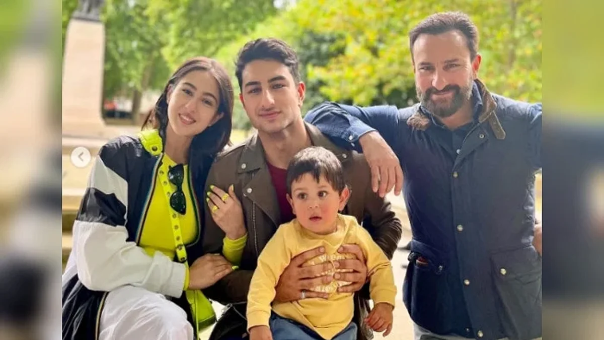 Pataudi Family in London: लंदन में छुट्टियां मना रही बॉलीवुड अभिनेत्री सारा अली खान ने शेयर की परिवार संग तस्वीर