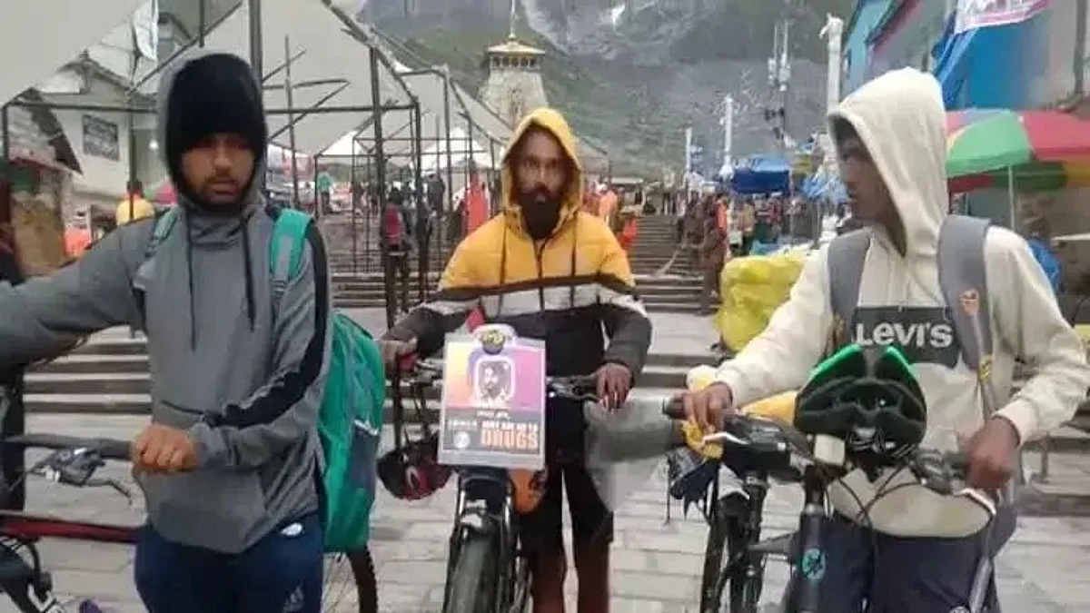 कर्नाटक से बाबा केदार के धाम पहुंचा श्रद्धालु, 40 दिन में साइकिल से तय की यात्रा
