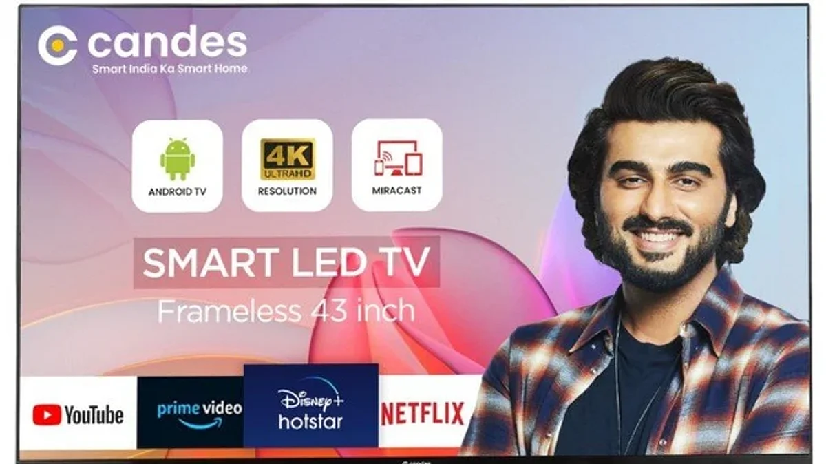 43 इंच की डिस्प्ले के साथ Candes 4K Ultra HD Smart TV लॉन्च, जानें कीमत और स्पेसिफिकेशन