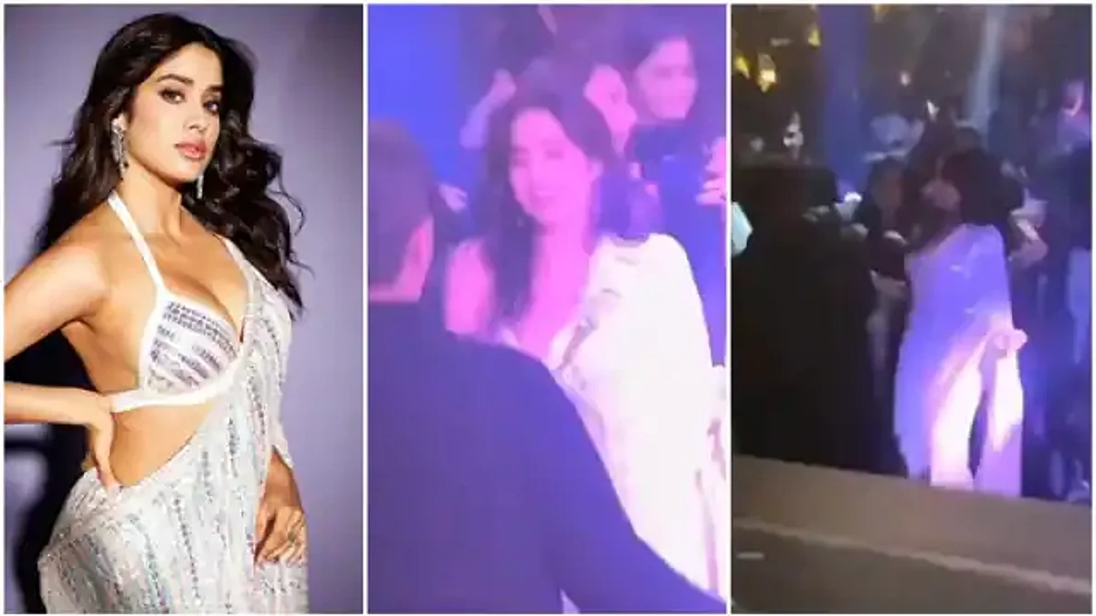 Janhvi Kapoor ने 'झिंगाट' गाने पर किया जोरदार डांस, देखें वायरल वीडियो