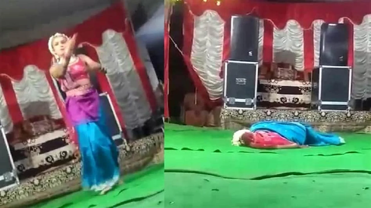 VIDEO: मां पार्वती का रोल कर रहा था 20 साल का युवक, मंच पर ही हार्ट अटैक आ जाने से हो गयी मौत