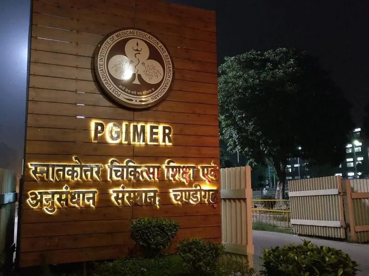 PGIMER चंडीगढ़ को एक गुमनाम ने अपनी सेविंग से भेजा 10 करोड़ का चेक, सिर्फ बताई वजह