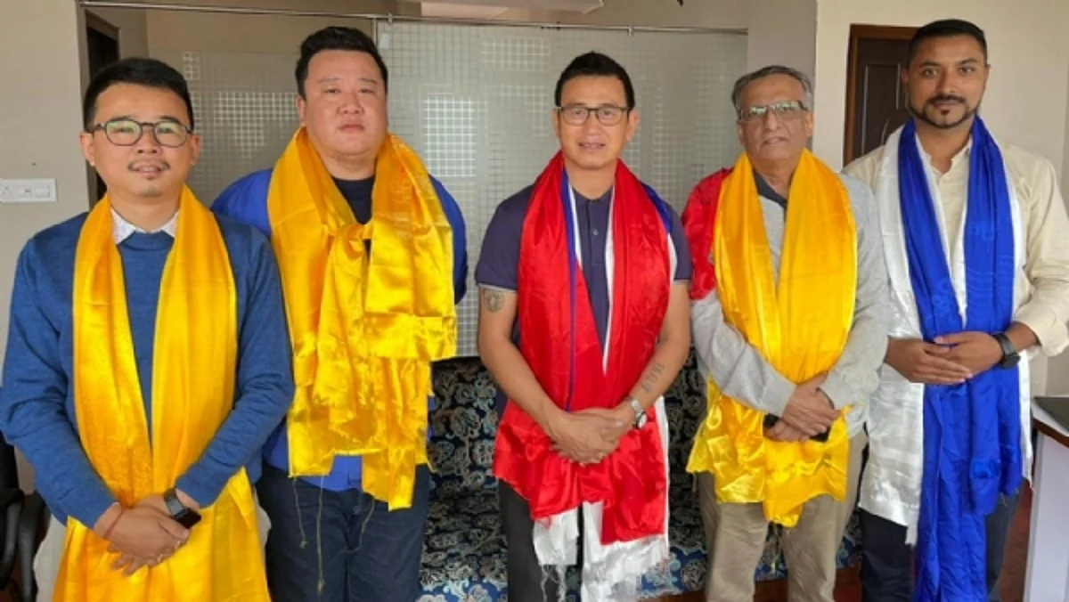 हाम्रो सिक्किम पार्टी के नए अध्यक्ष बने भारत के पूर्व फुटबॉल कप्तान भाईचुंग भूटिया