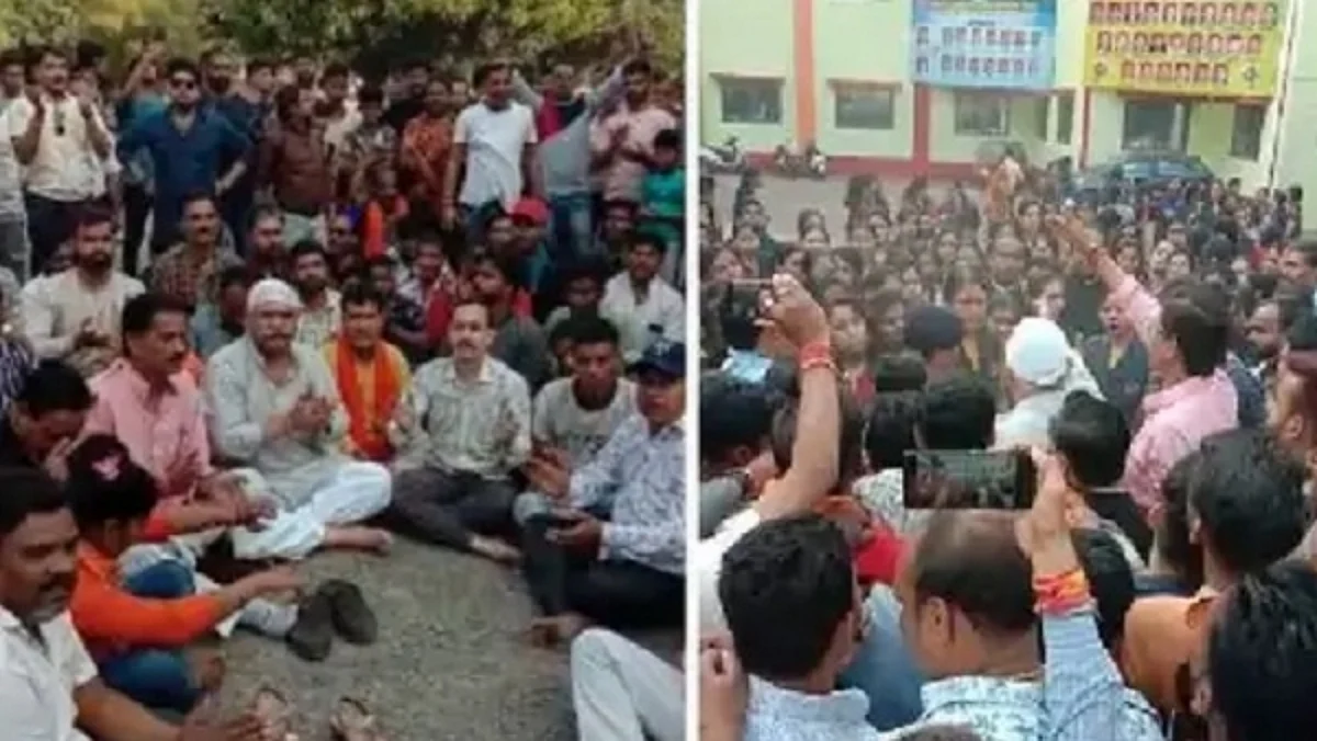 मध्य प्रदेश: गुना के मिशनरी स्कूल में भारत माता की जय बोलने पर छात्र को ढाई घंटे जमीन पर बैठाया