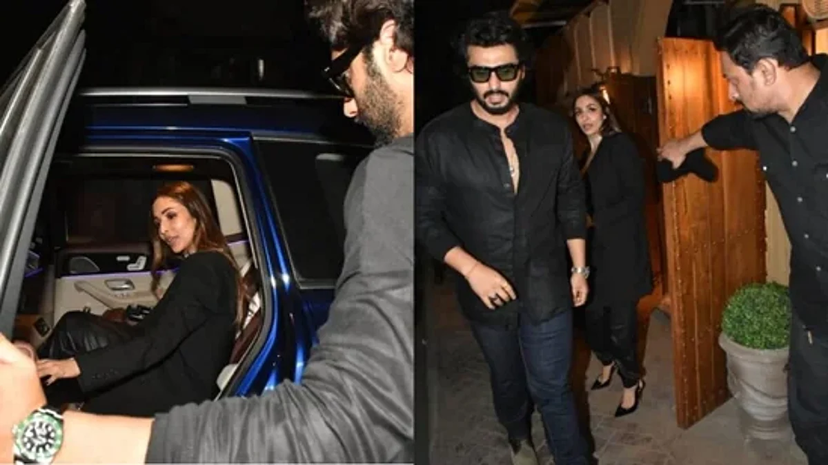 Arjun Kapoor संग डिनर डेट पर निकलीं Malaika Arora, एक्टर ने कुछ इस अंदाज में लुटाया प्यार