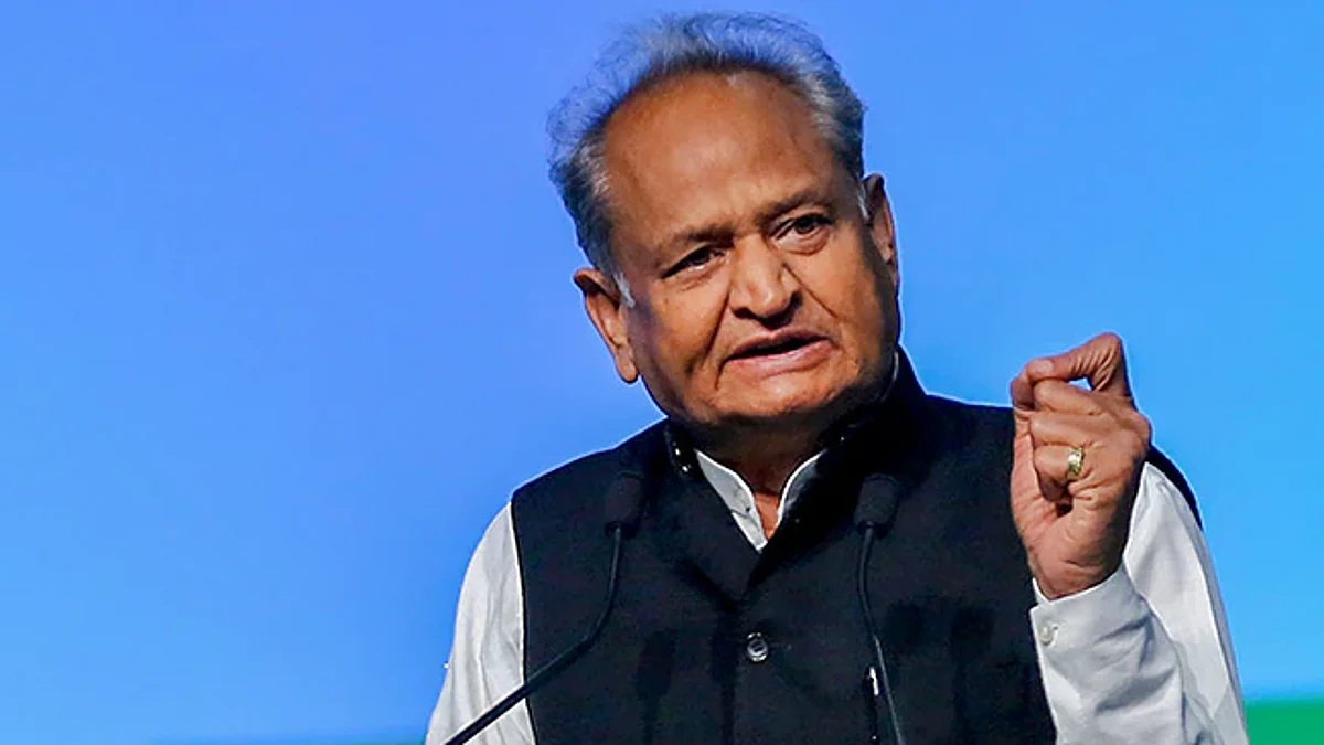 भारत जोड़ो यात्रा में राजस्थान के सीएम अशोक गहलोत का ऐलान, कहा 'घरेलू रसोई गैस सिलेंडर 500 रुपये में देंगे'